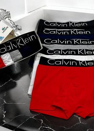 Трусы боксеры мужские calvin klein 5 шт набор в подарочной упаковке боксеры трусы чоловічі труси боксери xxxl 2br-s