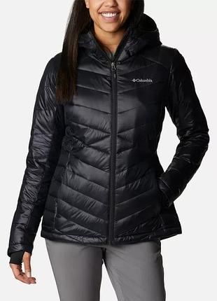 Женская куртка с капюшоном columbia sportswear joy peak omni-heat infinity insulated l
