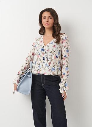 Блузка женская united colors of benetton 159 407 s разноцветная (2200004325514)