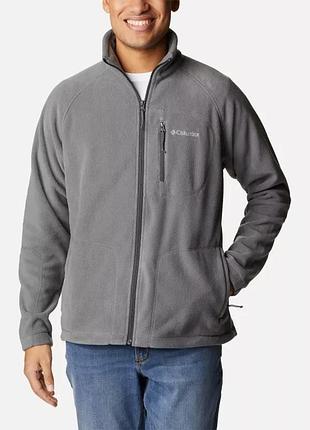 Мужская флисовая куртка mitchell lane columbia sportswear с молнией во всю длину