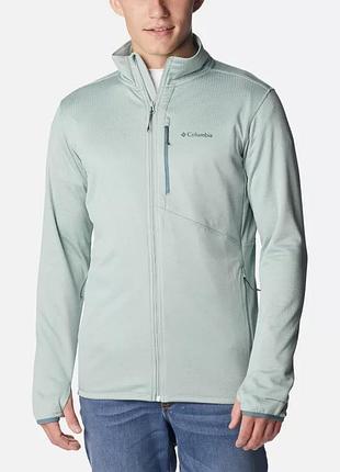 Мужская флисовая куртка park view columbia sportswear с молнией во всю длину
