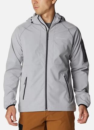 Чоловіча м'яка куртка tall heights columbia sportswear з капюшоном