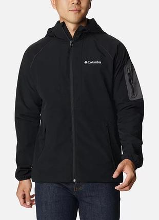 Чоловіча м'яка куртка tall heights columbia sportswear з капюшоном
