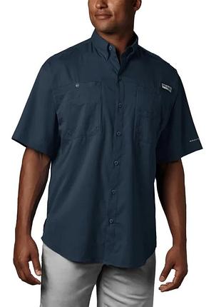 Мужская рубашка с коротким рукавом pfg tamiami columbia sportswear ii