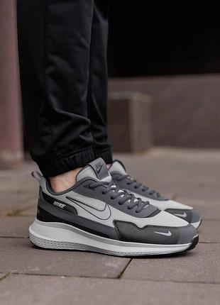 Кросівки nike simple grey silver сірі чоловічі 42