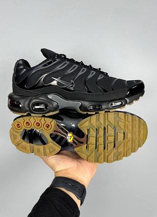 Кроссовки мужские nike tn комбинированные черные 44