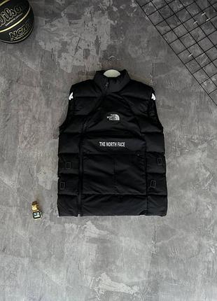 Жилетка the north face чорна чоловіча