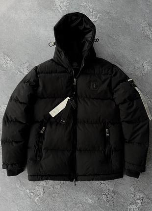 Куртка stone island чоловіча чорна стон айленд xxl