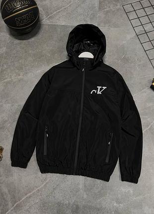 Ветровка calvin klein черная мужская xxl