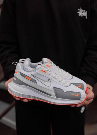 Кросівки nike simple white orange білі чоловічі 41