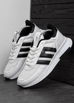 Кроссовки adidas retropy f2 white белые мужские 42
