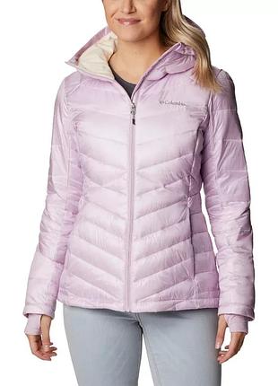Женская куртка с капюшоном columbia sportswear joy peak omni-heat infinity insulated l