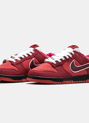 Кросівки чоловічі nike sb dunk low red lobster червоні оригінал, чоловічі кросівки найк 43