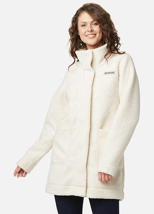 Женская длинная куртка columbia sportswear panorama long jacket пальто s