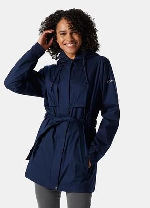 Женская дождевая куртка pardon my trench rain jacket columbia sportswear l