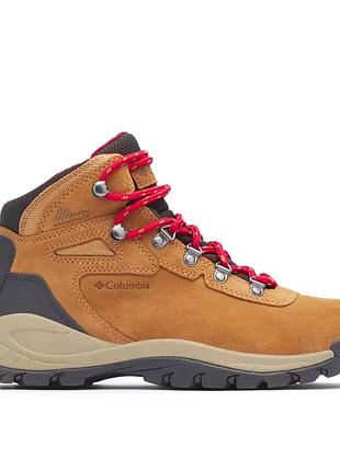 Женские водонепроницаемые ботинки columbia sportswear newton ridge plus waterproof amped hiking 5.5