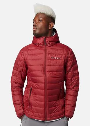 Мужская пуховая куртка voodoo falls columbia sportswear 590 turbodown columbia sportswear с капюшоном