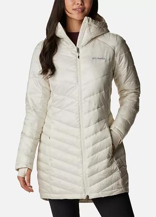 Женская утепленная куртка columbia sportswear joy peak omni-heat infinity mid l