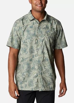 Мужская футболка pfg super slack tide columbia sportswear camp