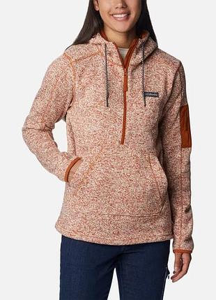 Женский свитер columbia sportswear weather fleece худи с флисом xxl