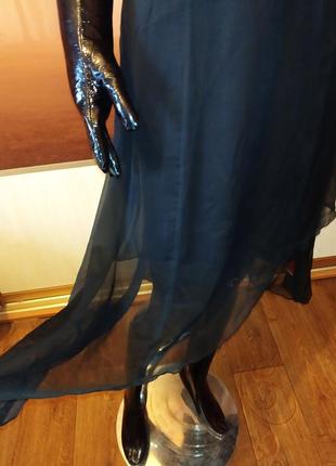 Шифоновое нарядное платье с фигурным низом от definitions5 фото