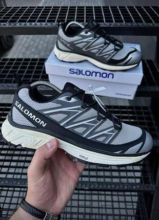 Кроссовки salomon xt expance серые мужские