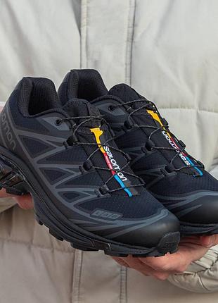Кроссовки salomon xt-6 lab черные мужские