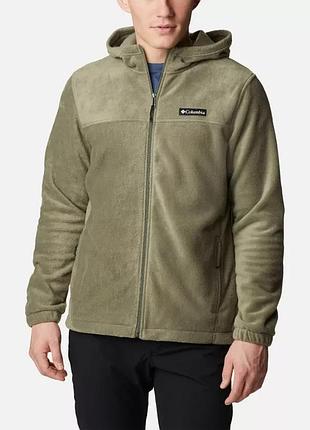 Мужская флисовая худи columbia sportswear steens mountain с молнией во всю длину