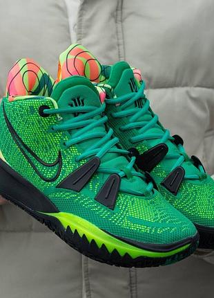 Кроссовки nike kyrie 7 зеленые мужские