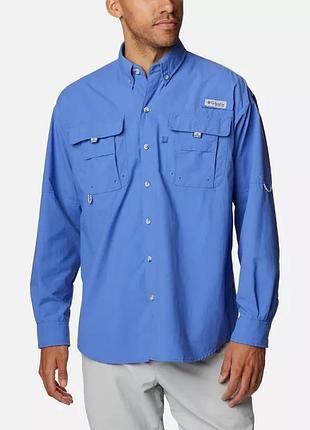 Мужская рубашка с длинным рукавом pfg bahama columbia sportswear ii