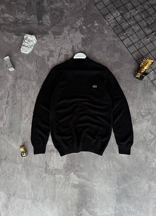 Свитер lacoste мужской черный xl
