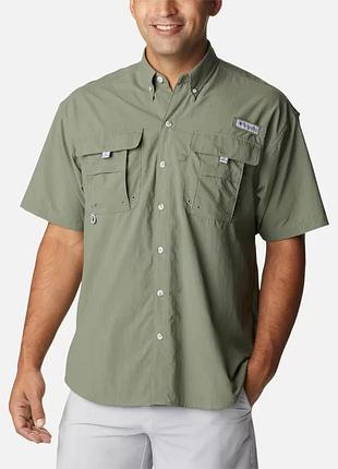 Мужская рубашка с коротким рукавом pfg bahama columbia sportswear ii