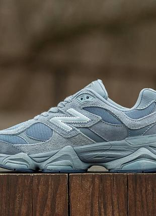 Кросівки new balance 9060 blue suede сині чоловічі