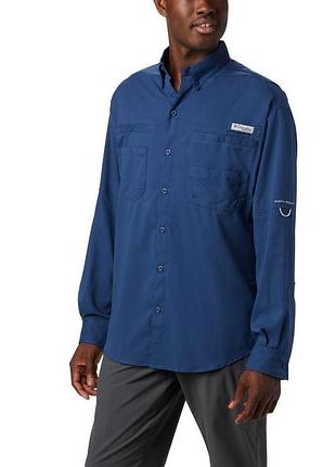Мужская рубашка с длинным рукавом pfg tamiami columbia sportswear ii