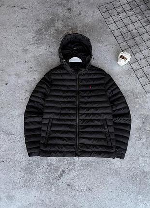 Куртка polo ralph lauren черная мужская l