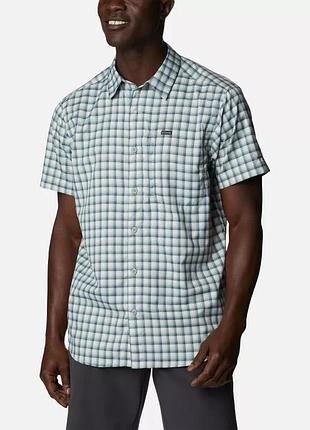Мужская рубашка с коротким рукавом silver ridge columbia sportswear utility lite novelty