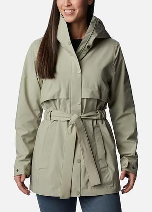 Женский плащ long valley columbia sportswear rain trench ii