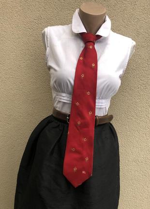 Винтаж,шелк,галстук,краватка,унисекс,люкс бренд,burberrys.5 фото