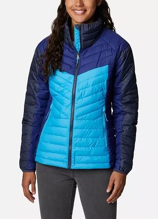 Женская куртка columbia sportswear powder lite ii full zip jacket на молнии xxl