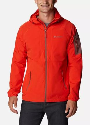 Чоловіча м'яка куртка tall heights columbia sportswear з капюшоном