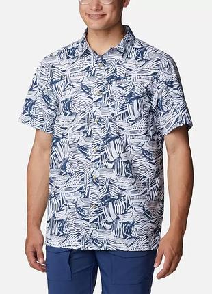 Мужская футболка pfg super slack tide columbia sportswear camp