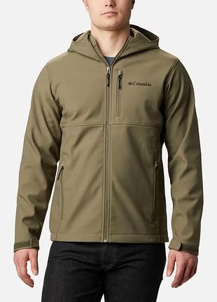 Мужская куртка с капюшоном columbia sportswear ascender hooded softshell jacket xxl