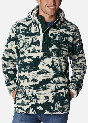 Мужская флисовая худи columbia sportswear helvetia sherpa fleece толстовка xxl