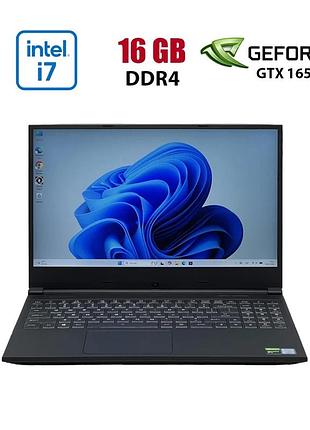 Ігровий ультрабук б-клас evoo gaming eg-lp4-bk / 15.6" (1920x1080) ips / intel core i7-9750h (6 (12) ядер по 2.6 - 4.5 ghz) / 16