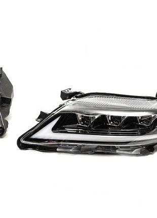 Передні фари lexus-design v1 (рестайлінг, 2 шт) для toyota camry 2006-2011 рр