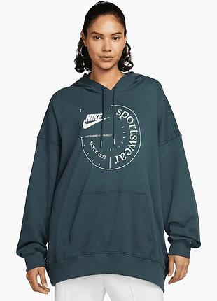 Urbanshop com ua худі жіноче nike sportswear turquoise fn7695-328 розміри запитуйте