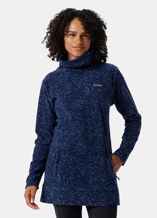Женская флисовая туника columbia sportswear ali peak fleece tunic кофта толстовка xl