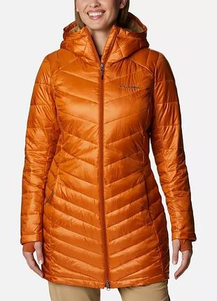 Женская утепленная куртка columbia sportswear joy peak omni-heat infinity mid xxl