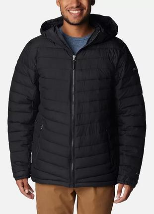 Мужская куртка с капюшоном columbia sportswear slope edge hooded insulated jacket m