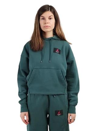Urbanshop com ua жіноча худі jordan flight fleece pullover hoodie cv7737-300 (оригінал) розміри запитуйте